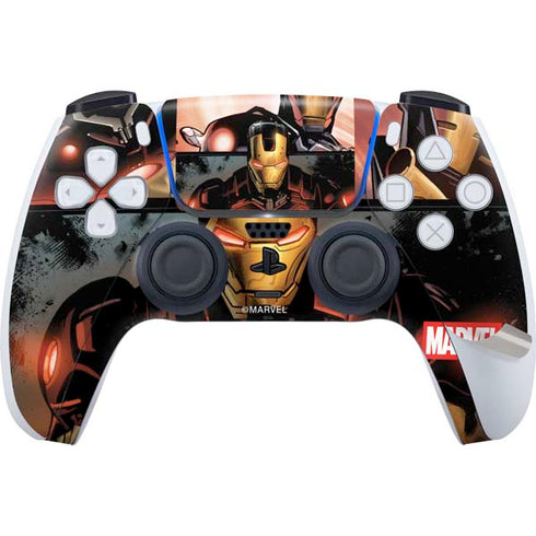 Marvel Iron Man Three Panel PS5 Pro Bundle Skin